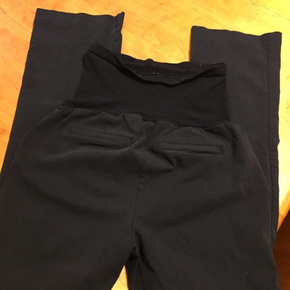 Motherhood Maternity black pants bootcut sz. M - Picture 2 of 3